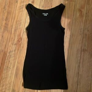 Plain Black Tank